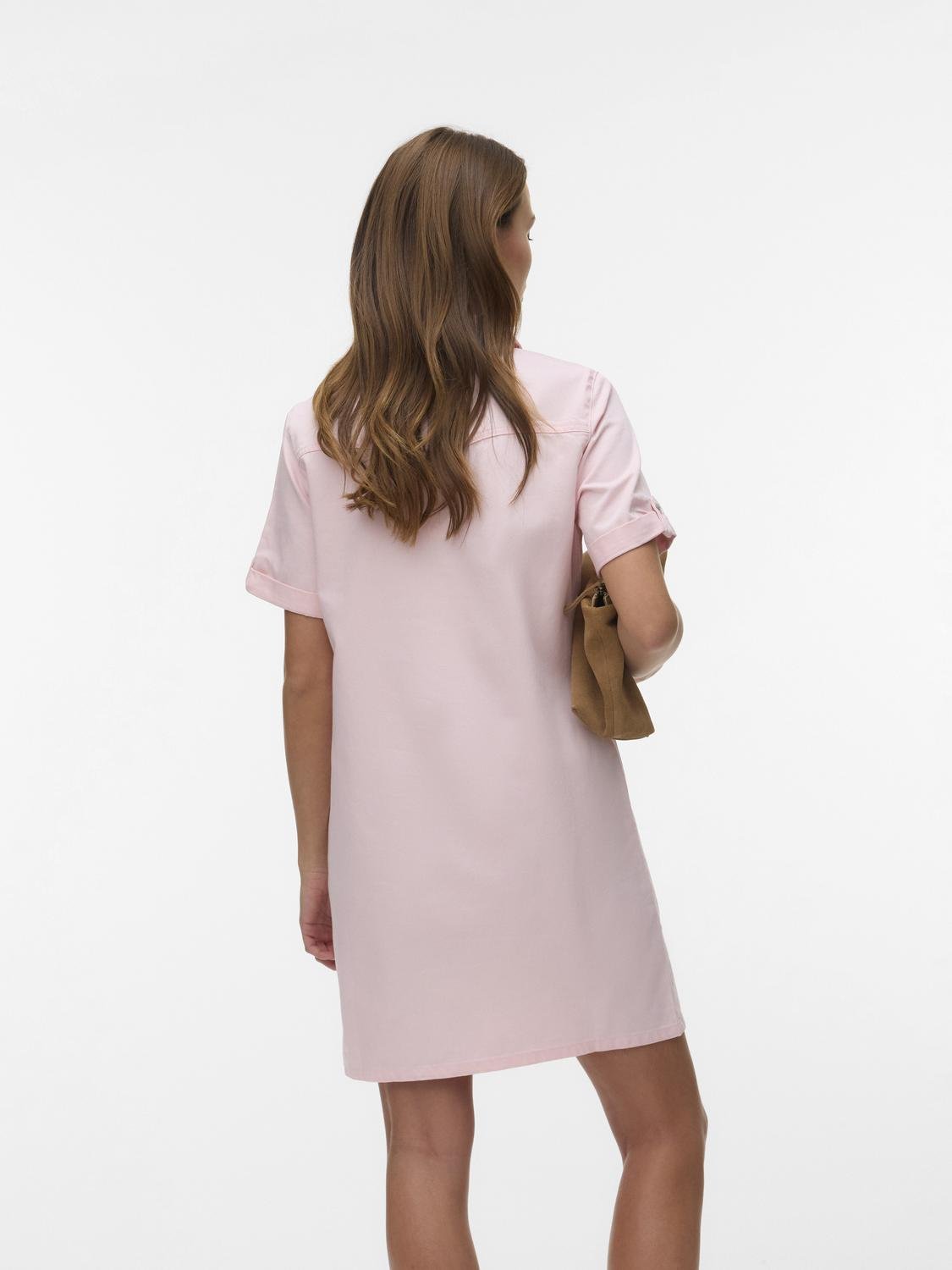VMJENNIE Short Dress - Parfait Pink - VERO MODA & VILA Bergvik